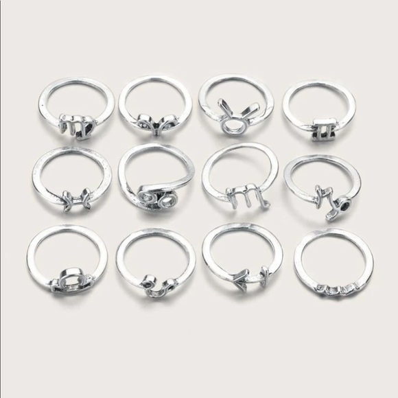Zodiac Rings - Picture 1 of 2